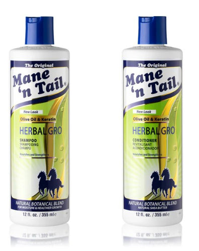 Mane n Tail Herbal Gro Shampoo and Conditioner Combo 355ml