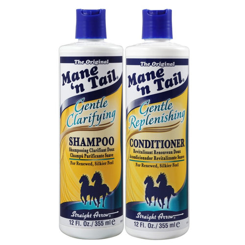 Mane n Tail Clarifying Shampoo and Replenishing Conditioner 355ml Combo